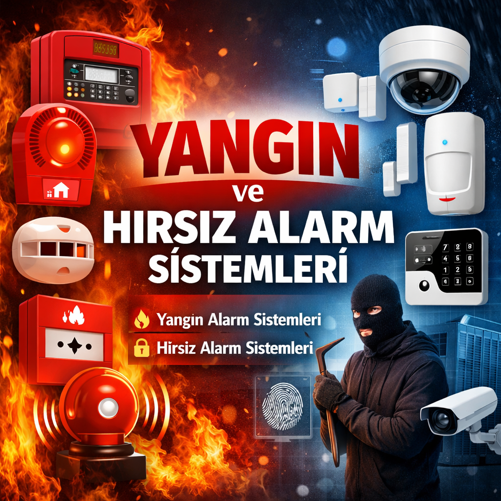 Yangın ve Hırsız Alarm Sistemleri